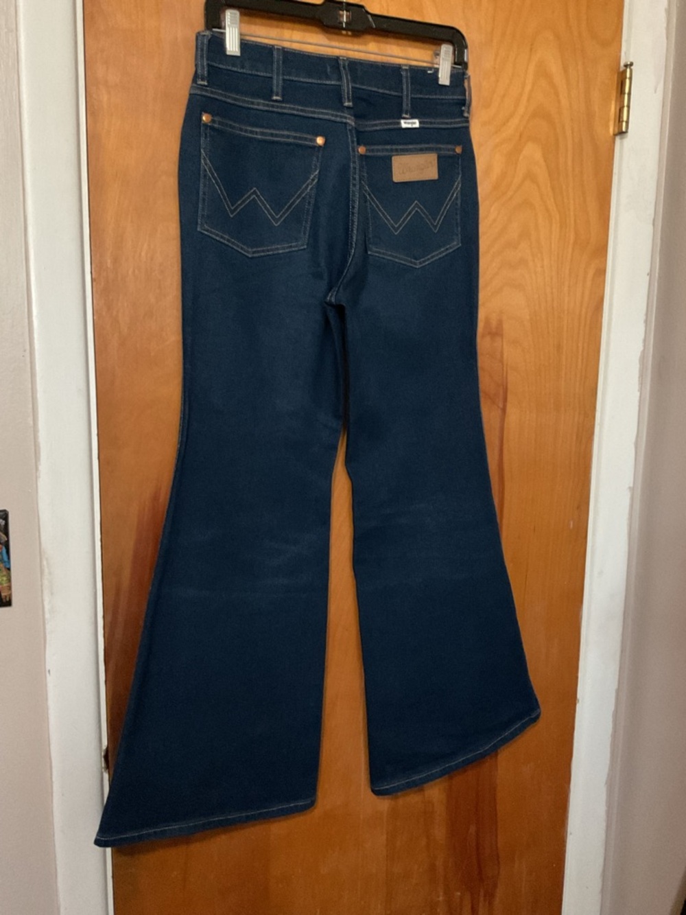 Wrangler Women's Navy Flare Jeans